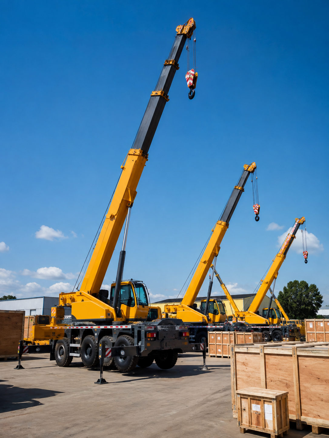 VENTA GRUAS AUTOELEADORES HIDROGRUAS CARRETONES Gruas Pan Norpa Paolini Daniele Transgru Mundogrua Tecmaco San Blas